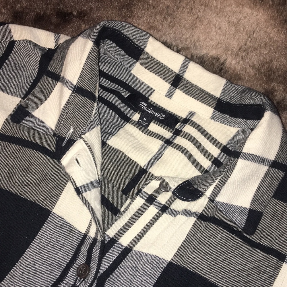 Madewell Oversized Flannel Shirt